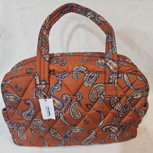 SOLD Vera Bradley Weekender Travel Bag Manor Paisley in Ultralight
